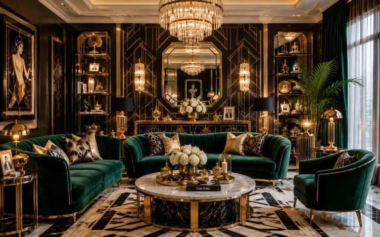 glam living room ideas