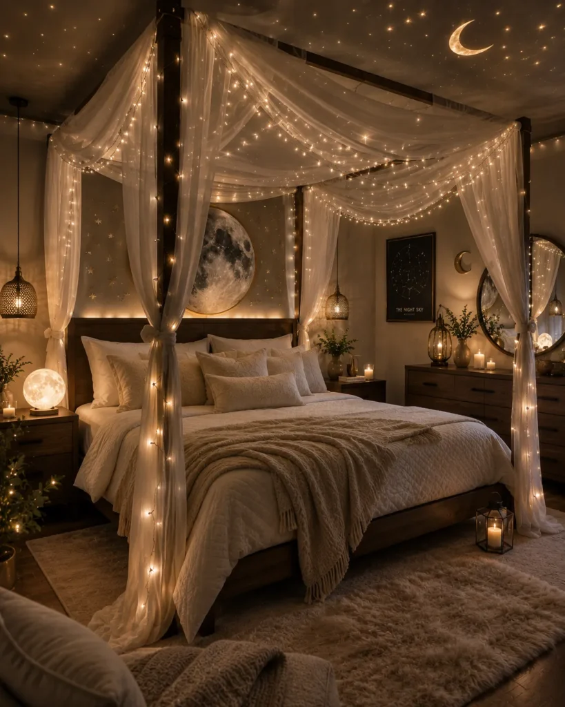 Celestial Canopy Bed