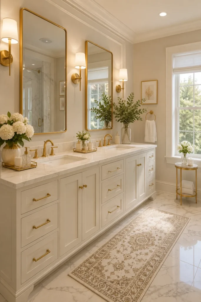 Double Vanity Sconces for Balanced Illumination