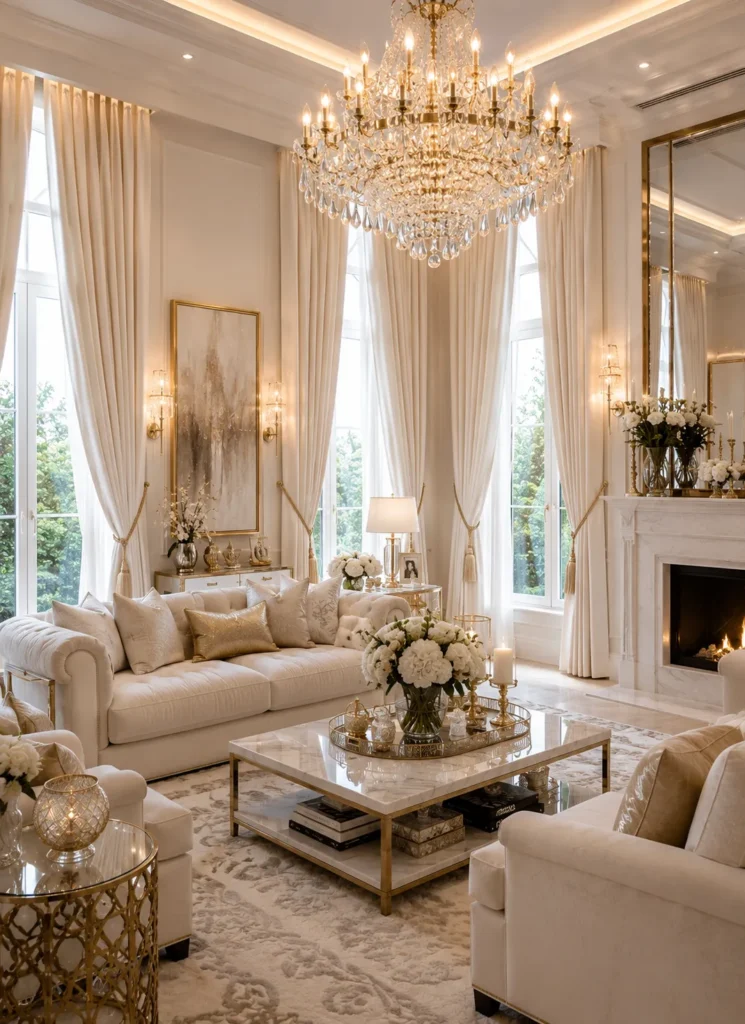 Floor-to-Ceiling Curtains for Luxury