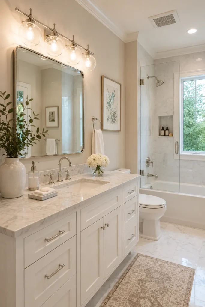 Glass Globe Vanity Fixtures