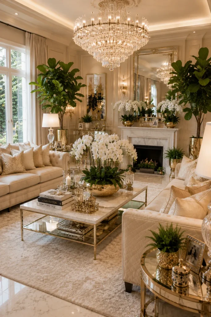 Luxe Indoor Plants for a Glam Finish