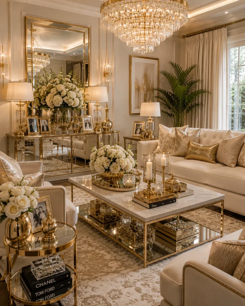 Metallic Accent Décor