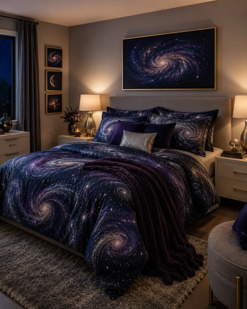 Milky Way Inspired Bedding