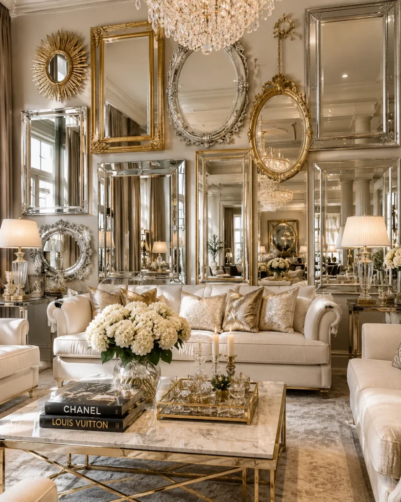 Statement Mirror Wall