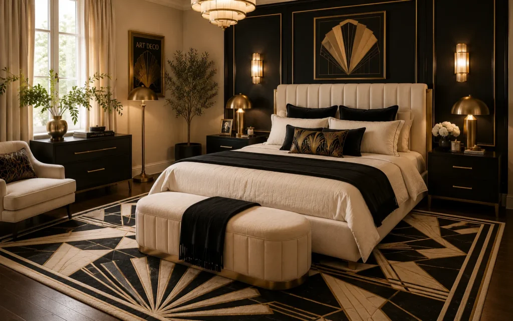 22 Sophisticated Art Deco Bedroom Ideas to Try
