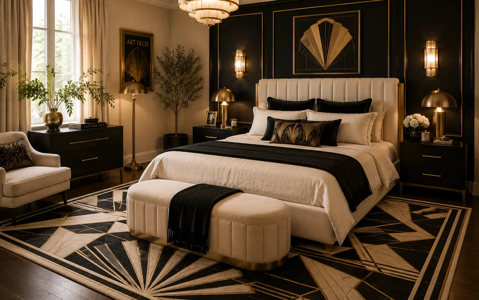 22 Sophisticated Art Deco Bedroom Ideas to Try