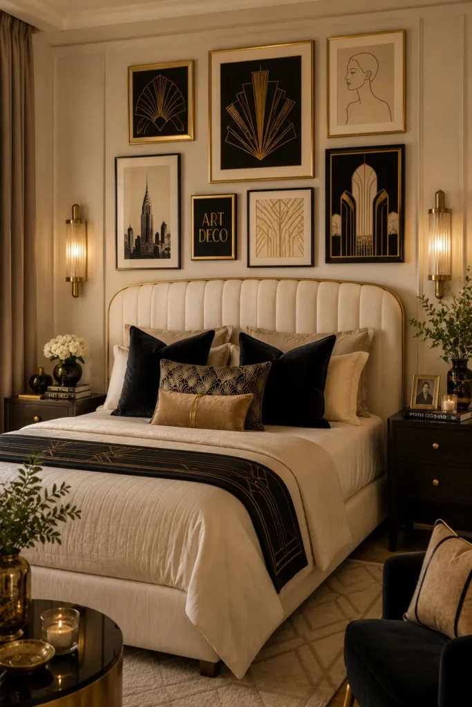 Art Deco Gallery Wall