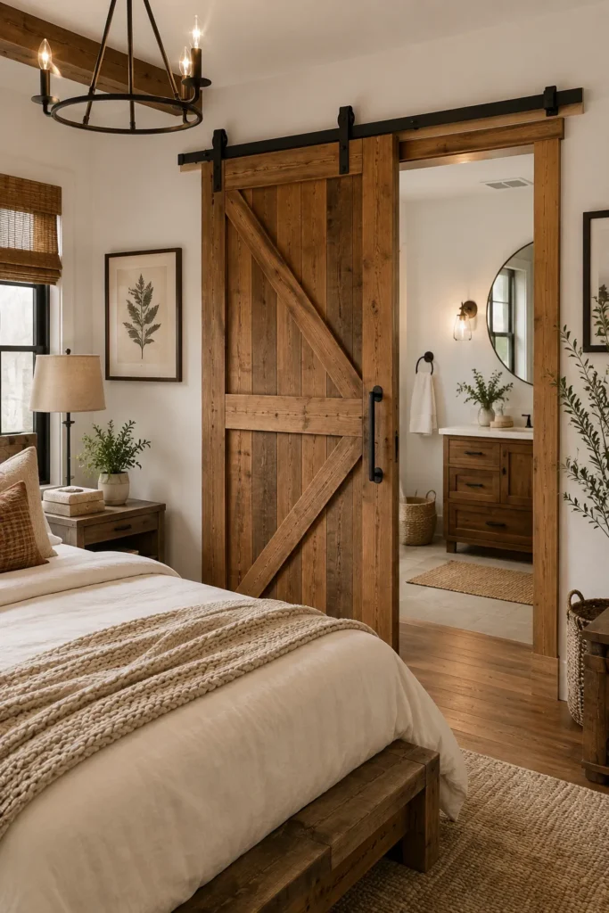 Barn Door Closet Entrance