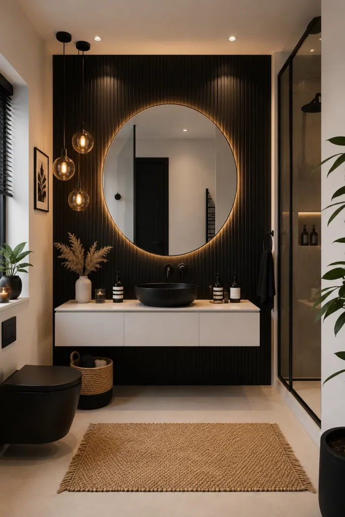 Black Accent Wall