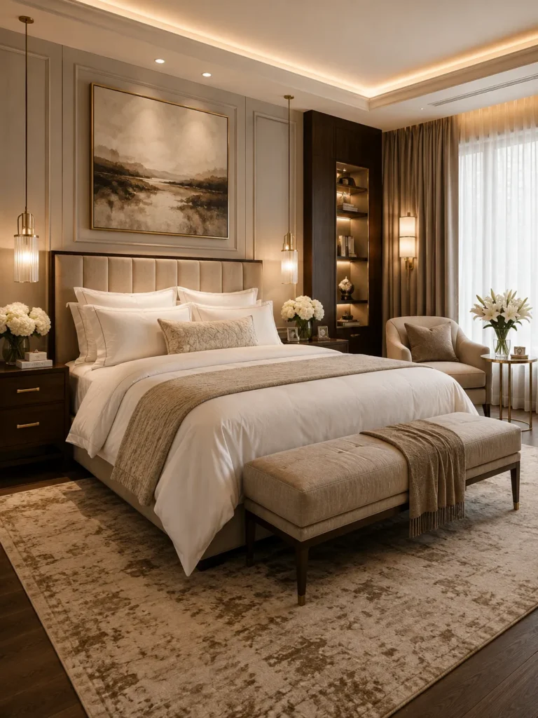 Boutique Hotel Inspired Bedroom