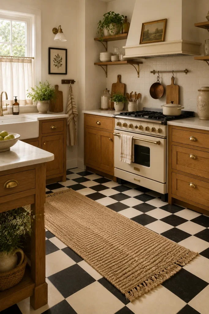 Checkerboard Flooring