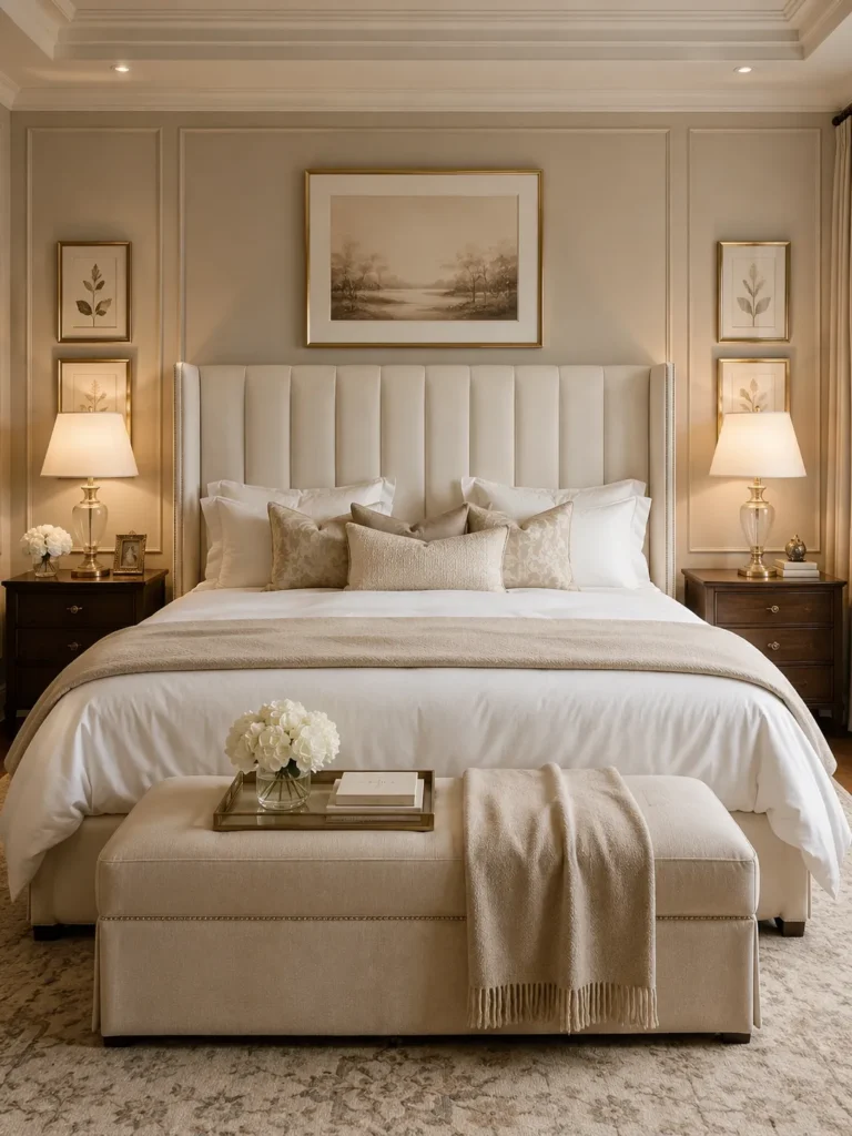 Classic Upholstered Headboard