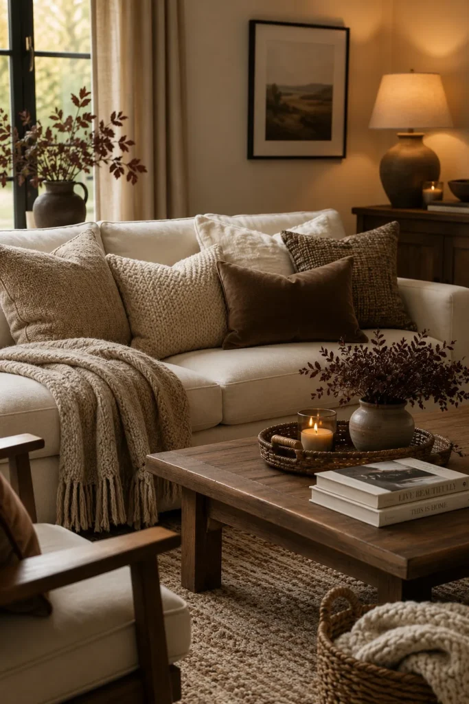 Cozy Layered Living Room