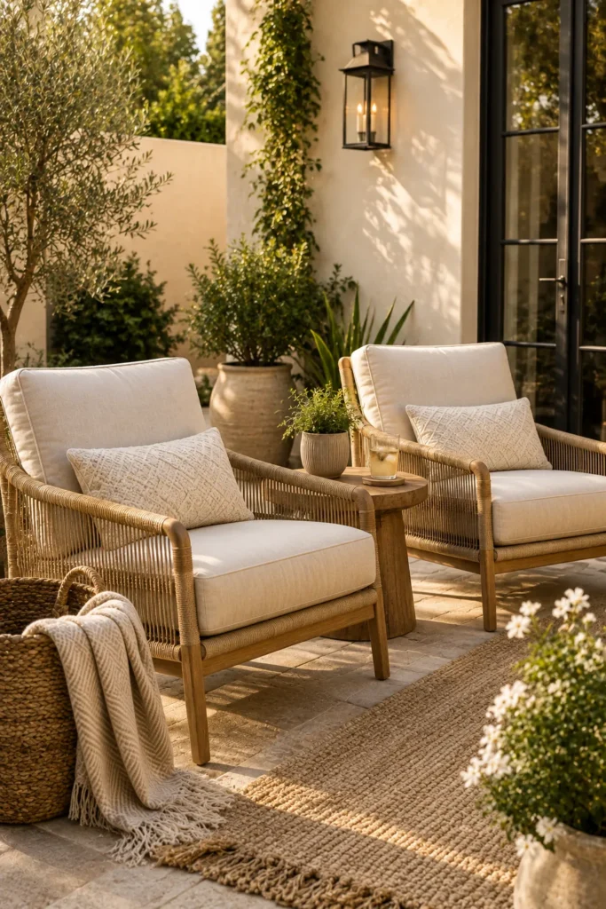 Cushioned Lounge Chairs