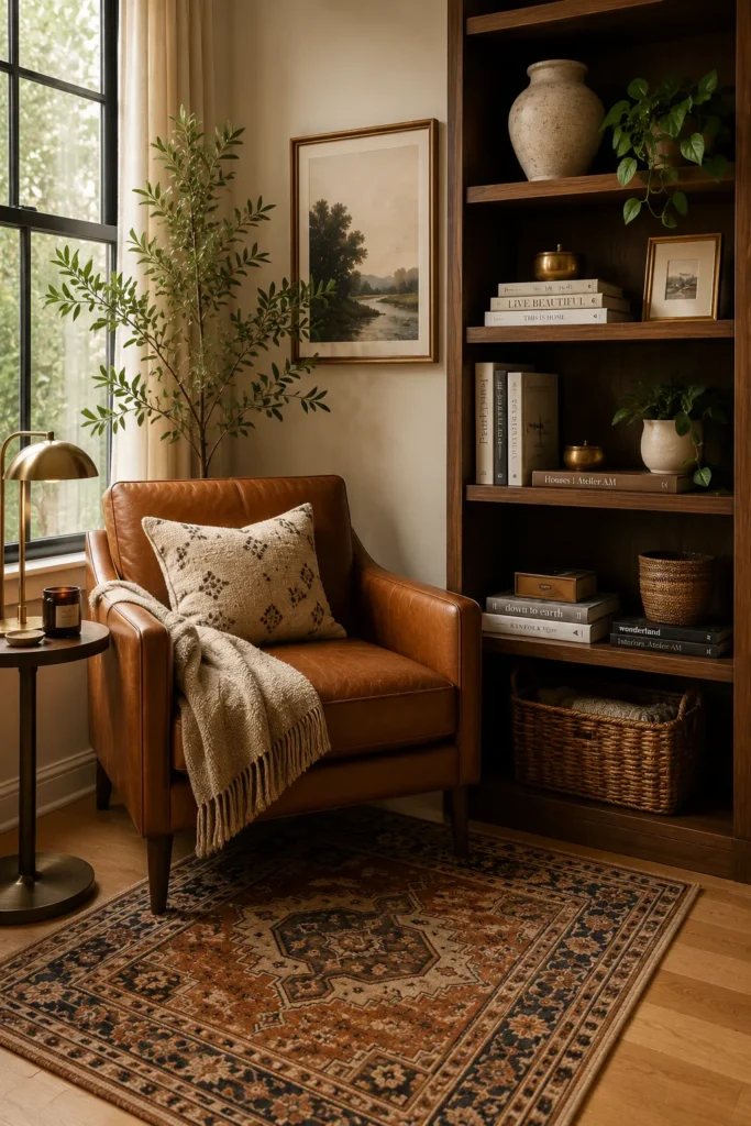 Eclectic Book Nook