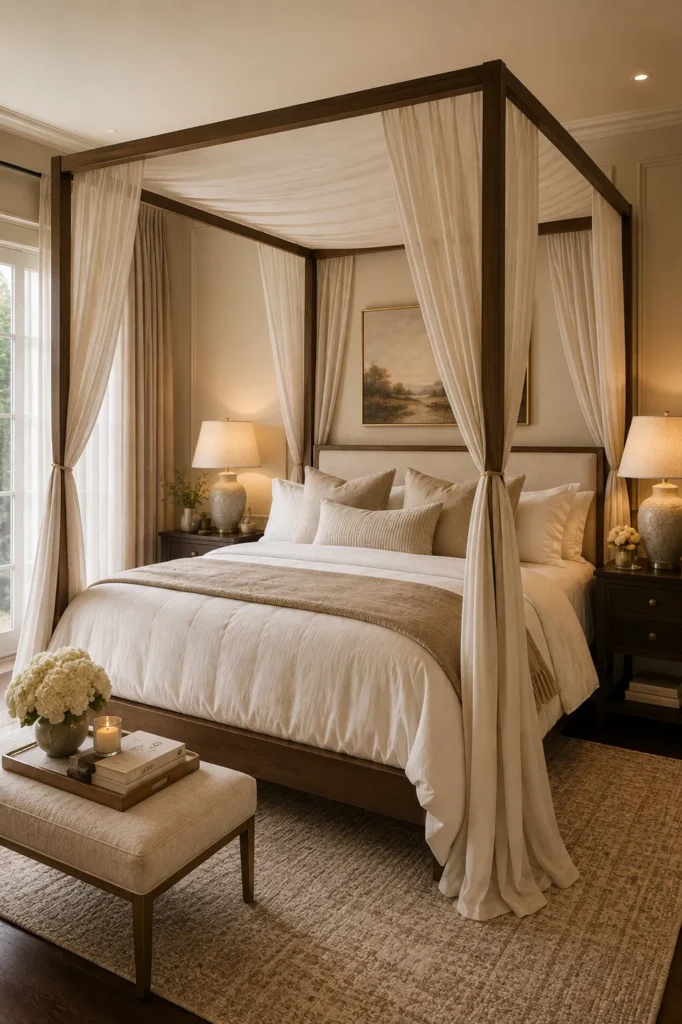 Elegant Canopy Bed