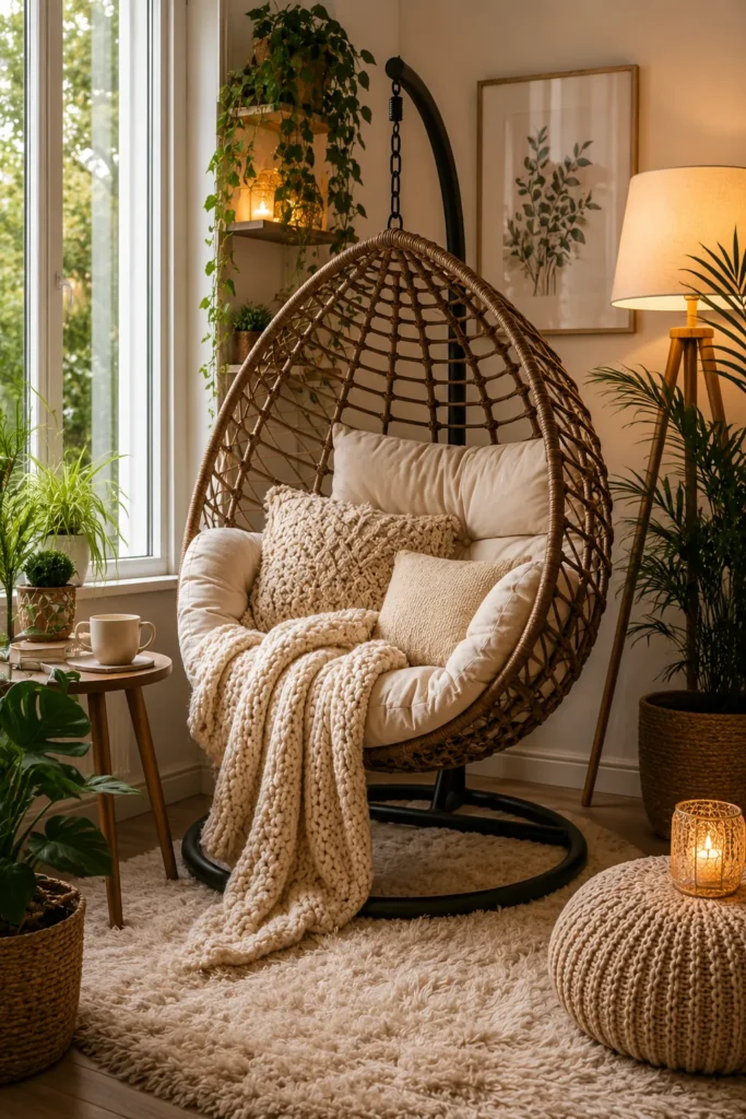 Hanging Egg Chair Retreat