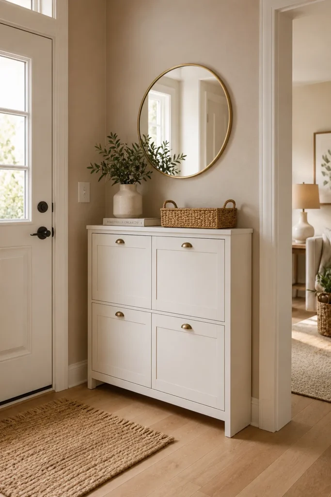 Hidden Shoe Storage