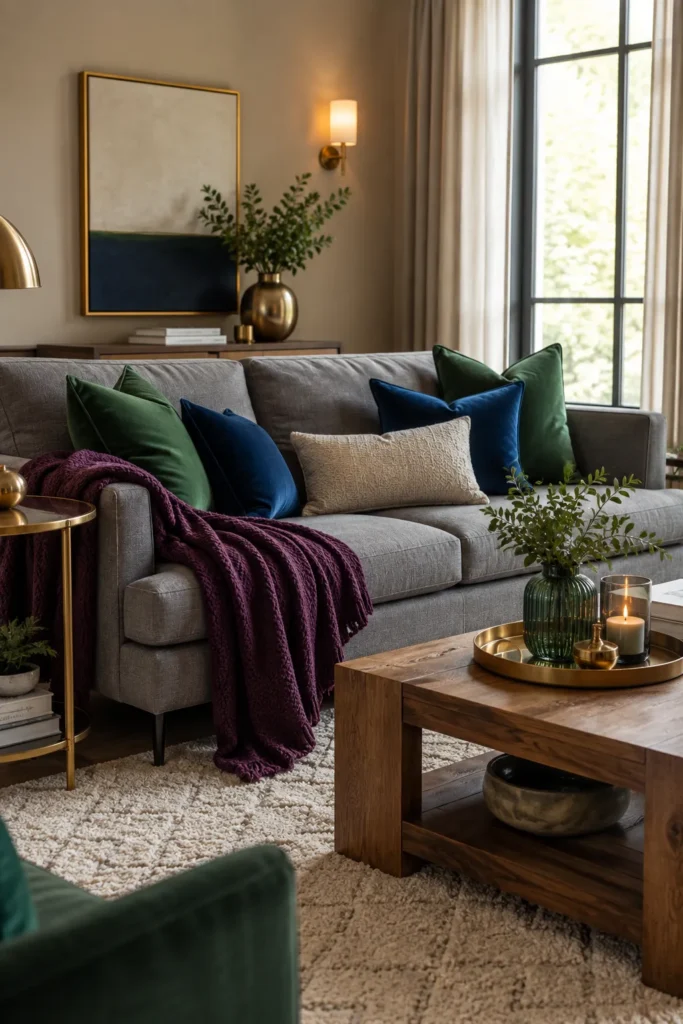 Jewel Tone Accents