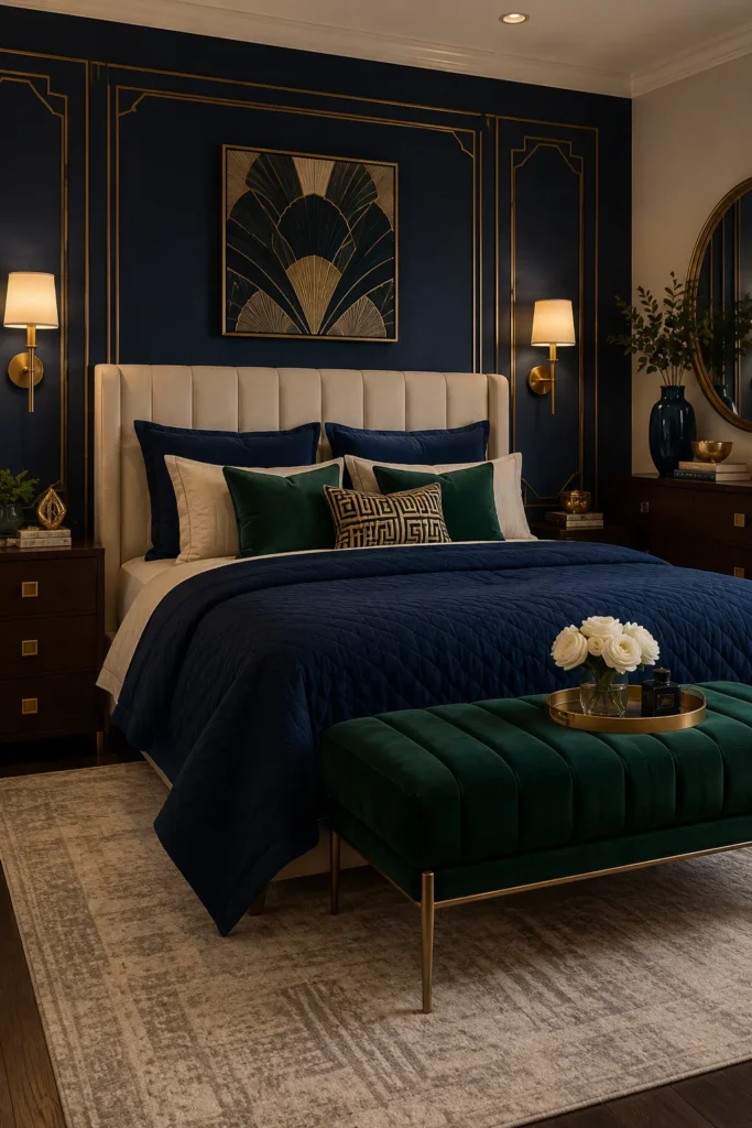 Jewel-Tone Bedding