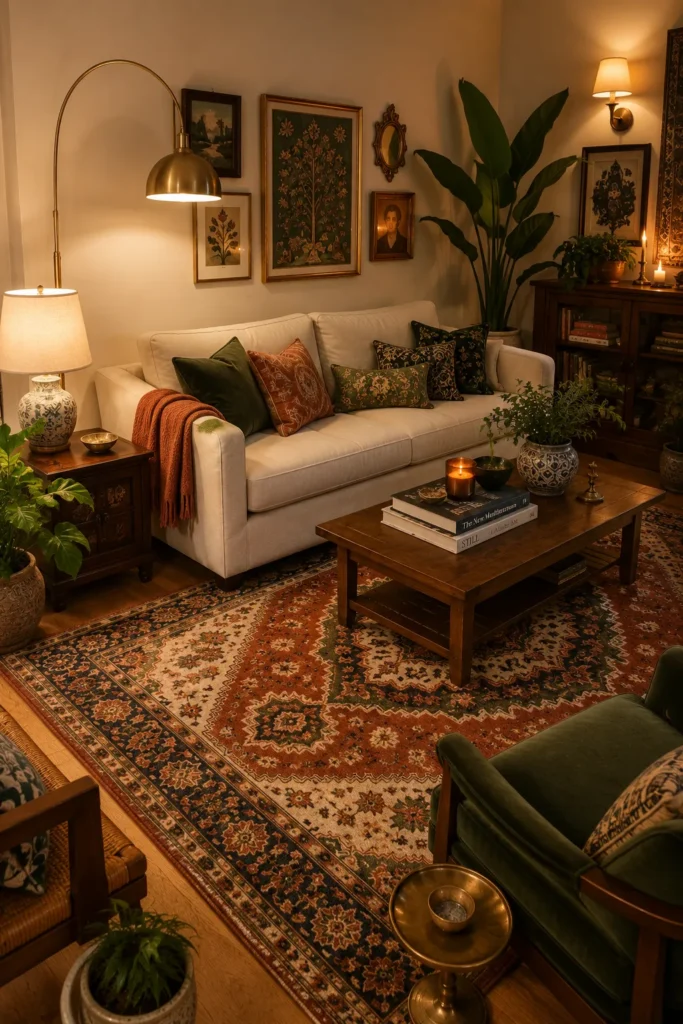 Layered Floor Lighting