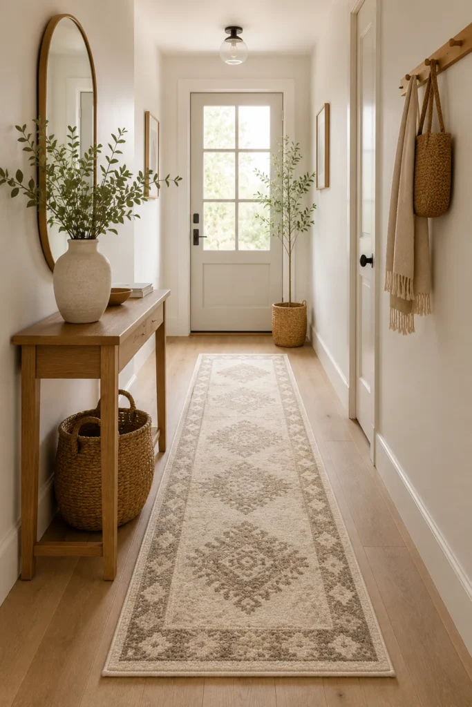 Layered Runner Rug