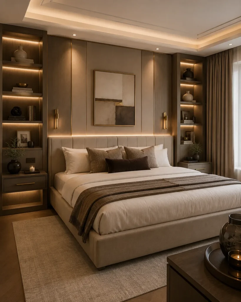 Modern Built-In Accent Wall