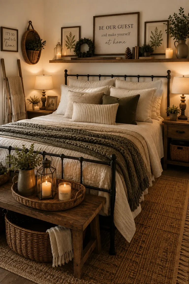 Modern Farmhouse Bedroom Ideas