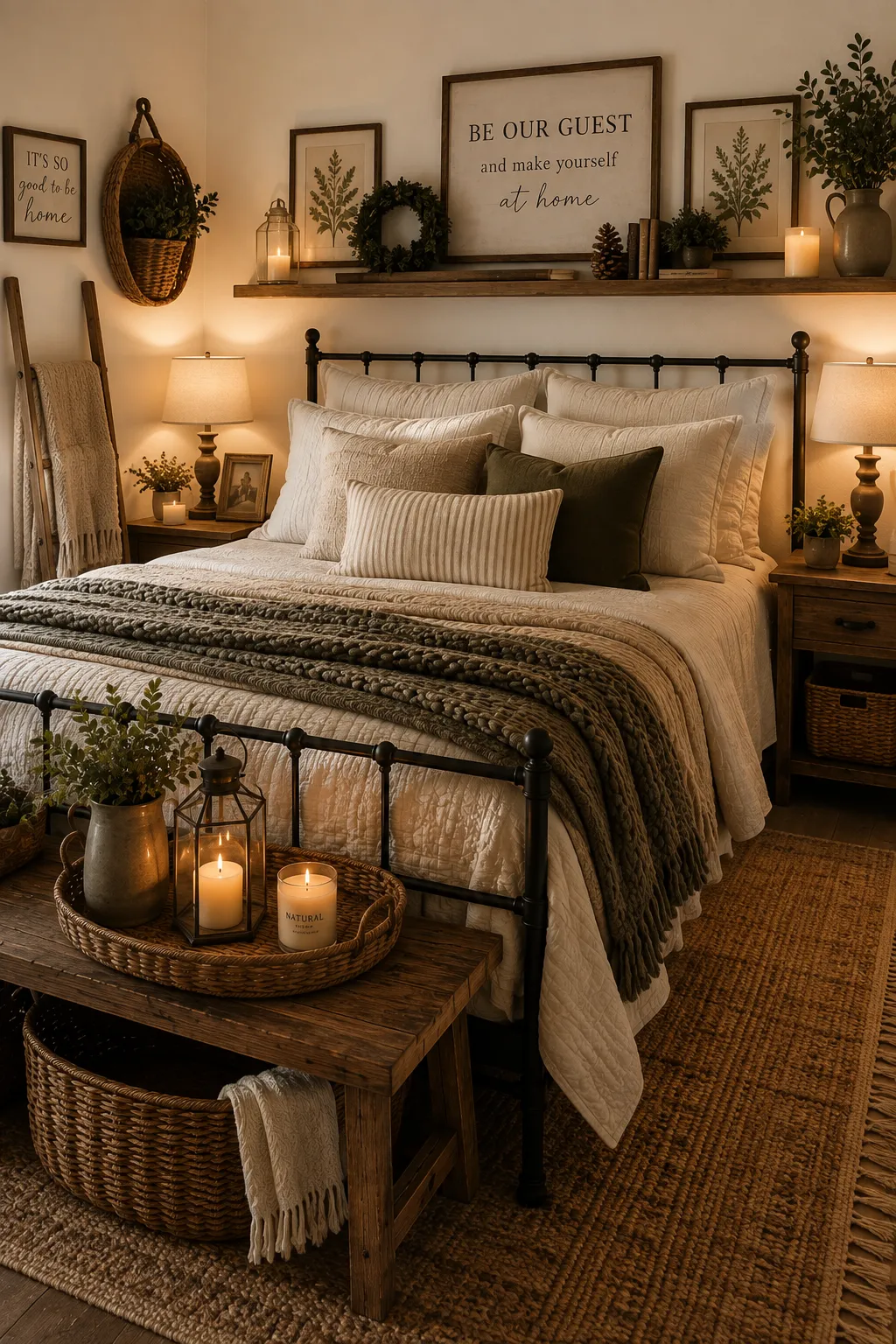 Modern Farmhouse Bedroom Ideas