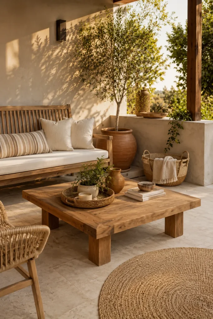 Natural Wood Accents