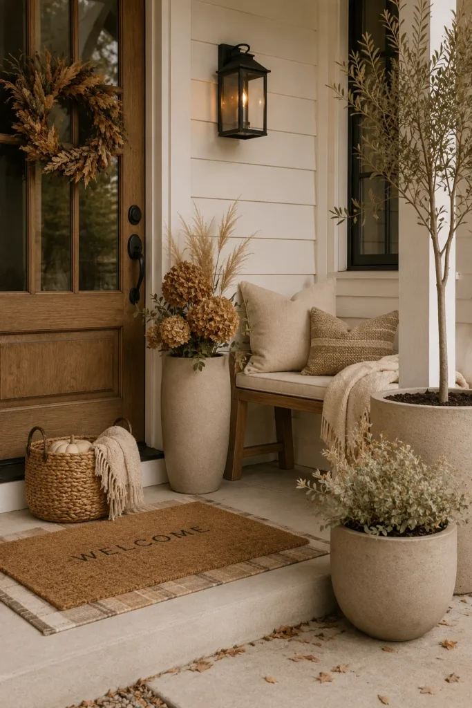 Neutral Fall Porch