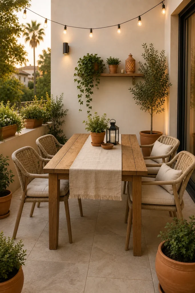 Outdoor Dining Nook