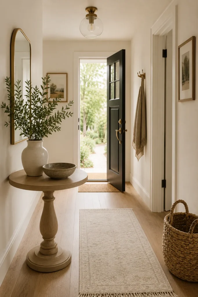 Round Entry Table