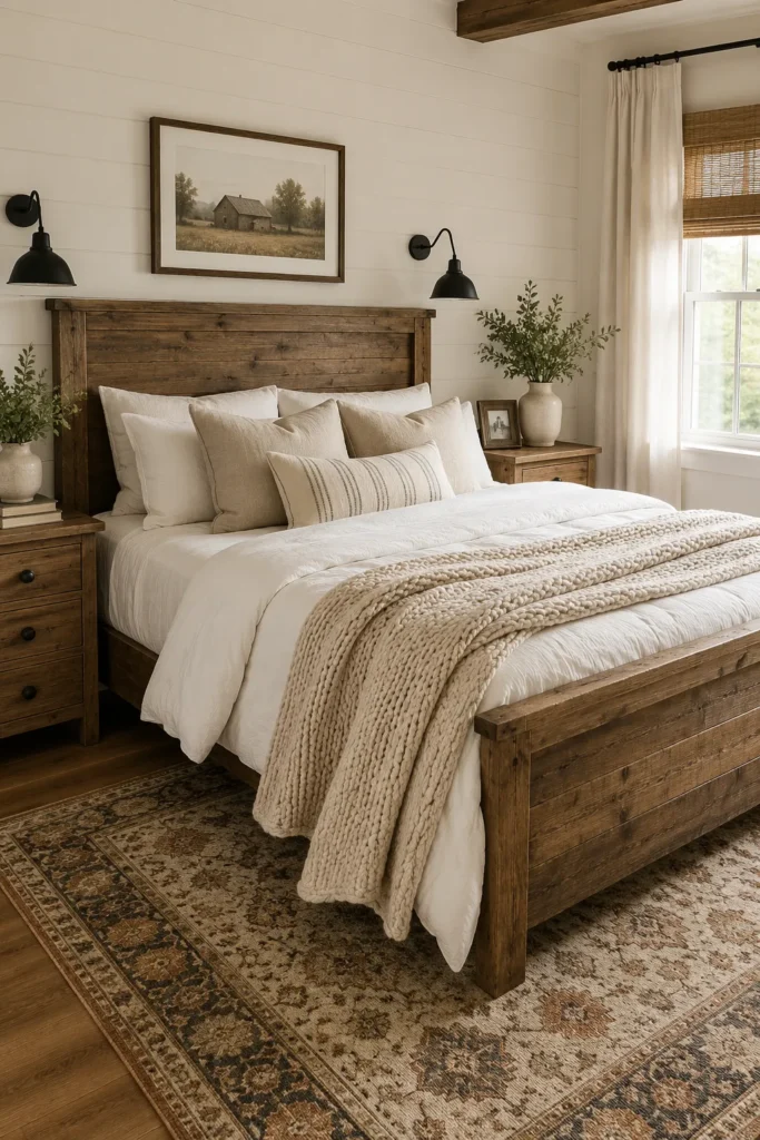 Modern Farmhouse Bedroom Ideas