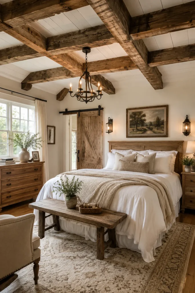 Rustic Wood Ceiling Beams