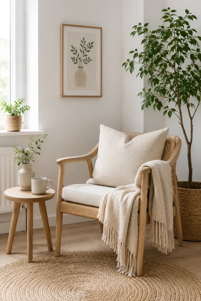  Scandinavian Minimalist Corner