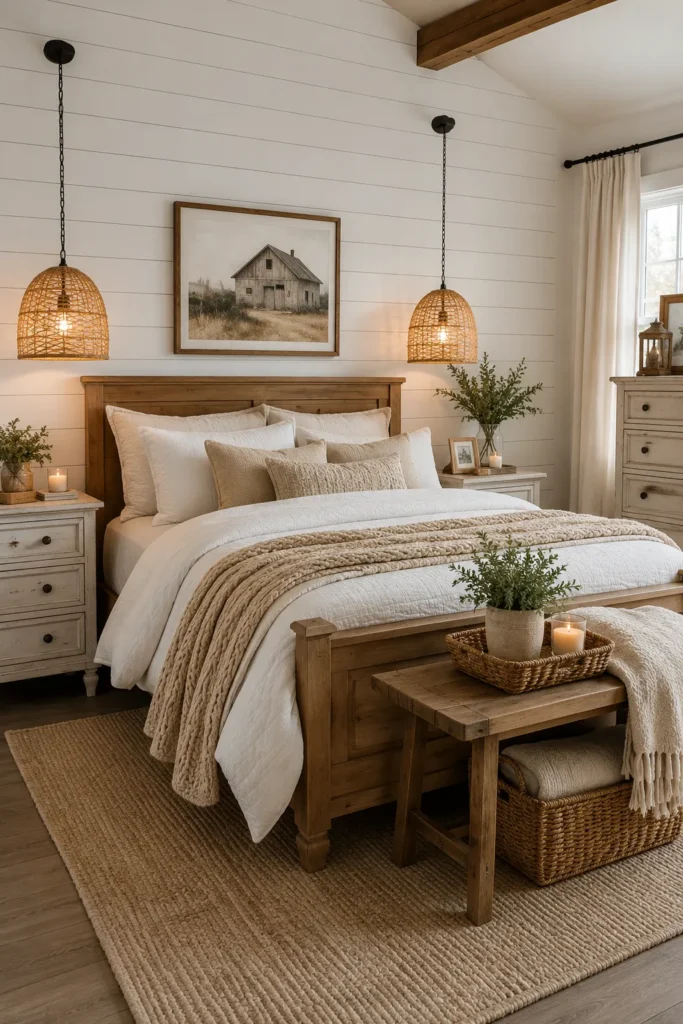 Modern Farmhouse Bedroom Ideas