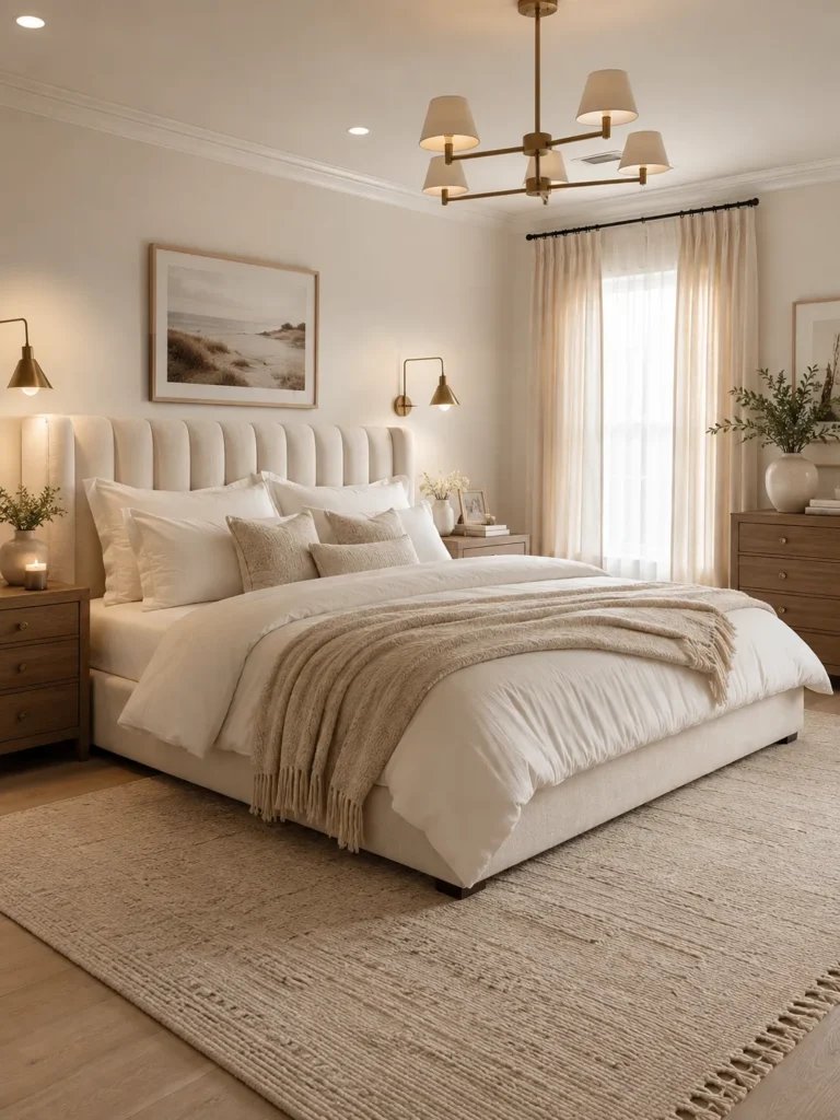 Soft Cream Bedroom Retreat