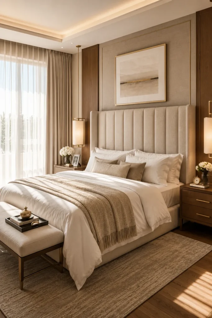 Upholstered Statement Headboard
