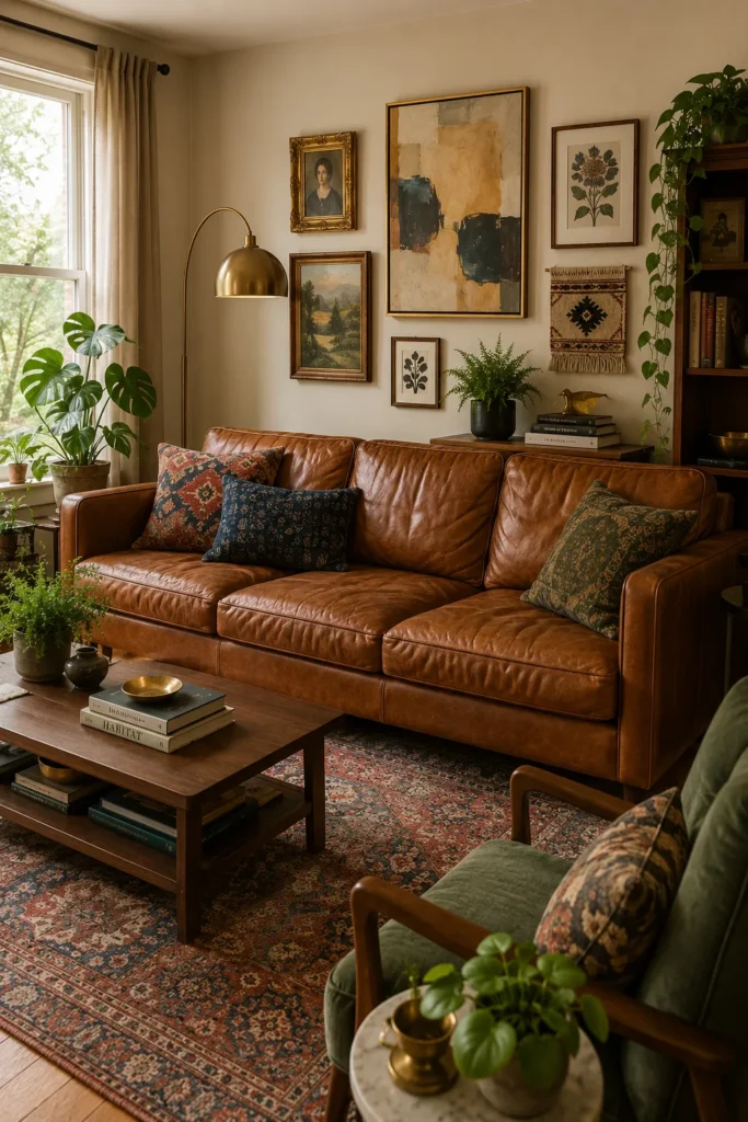 Vintage Leather Sofa