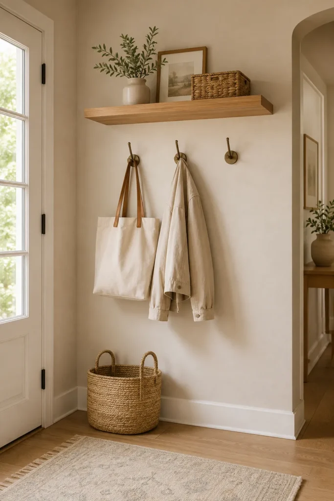 Wall-Mounted Coat Hooks