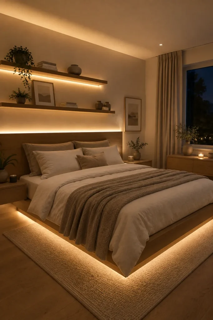 Warm Ambient LED Lighting