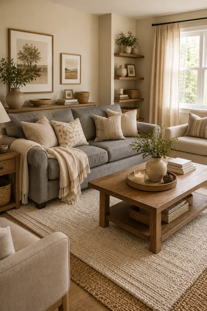 Warm Beige Contrast