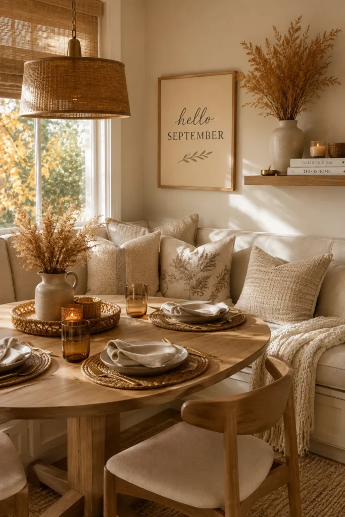 Warm Dining Nook