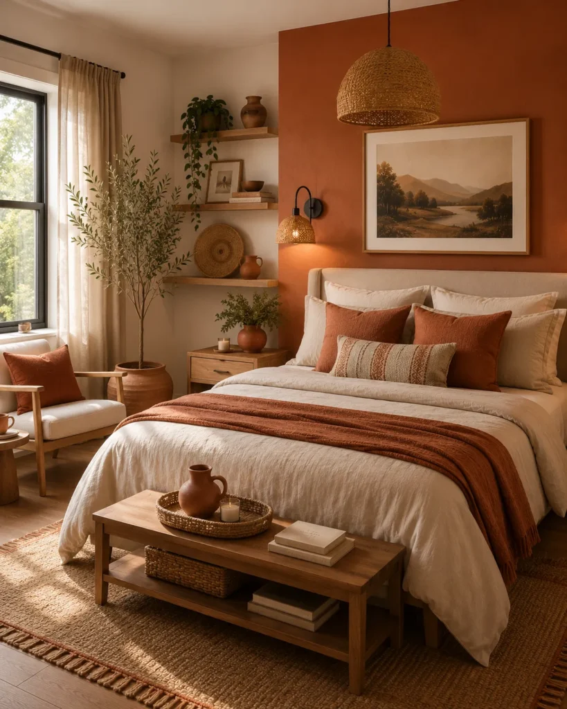 Warm Earth-Tone Color Scheme