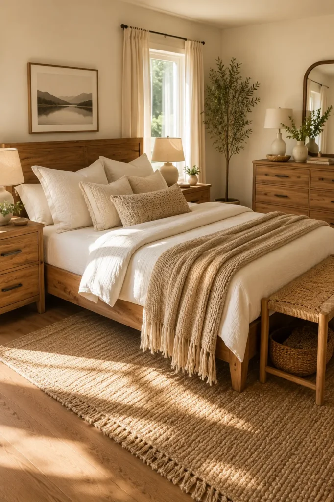 Warm Wood Accents