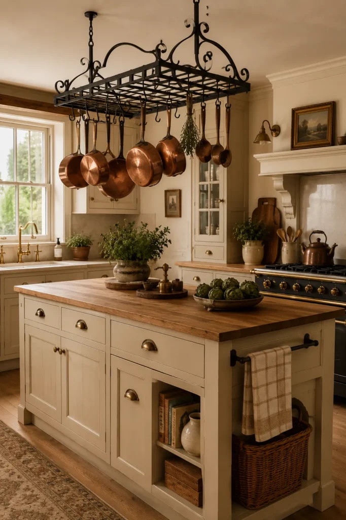 Wrought Iron Pot Rack