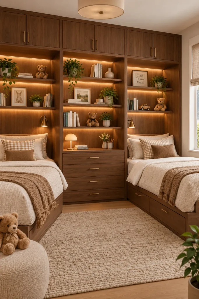 Built-In Cabinet Kids Bedroom