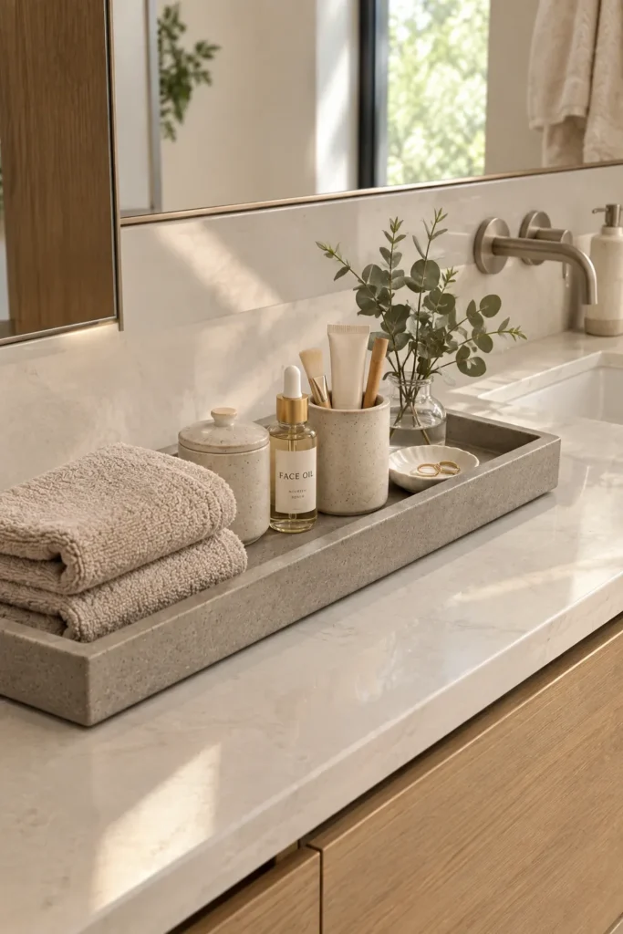 Concrete Bathroom Tray